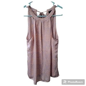 The Limited Silky Sleeveless Halter Top Blouse Shell Sz S